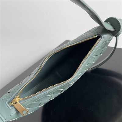 BV Mini Sunrise Shoulder Bag In Lambskin Aloe Color