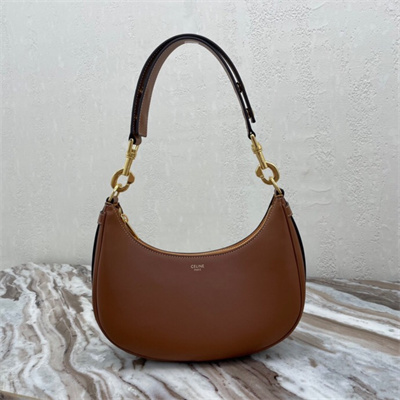 Celine Medium AVA Strap Bag In Smooth Calfskin Tan