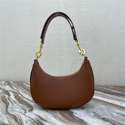 Celine Medium AVA Strap Bag In Smooth Calfskin Tan