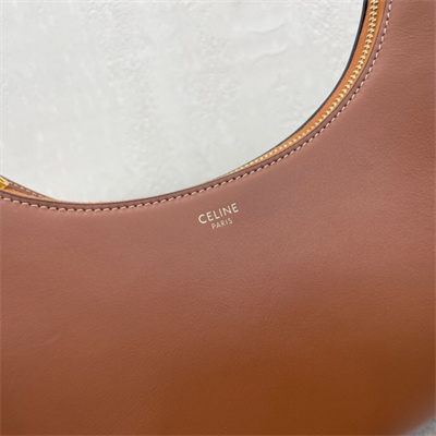 Celine Medium AVA Strap Bag In Smooth Calfskin Tan