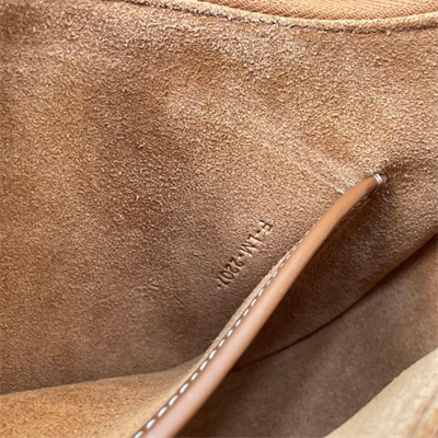 Celine Medium AVA Strap Bag In Smooth Calfskin Tan