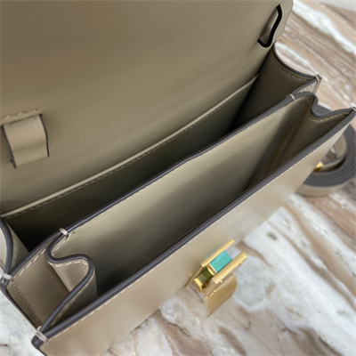 Celine Teen Classic Box Bag In Pebble Box Calfskin Leather