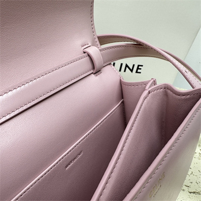 Celine Teen Classic Box Bag In Lilac Box Calfskin Leather
