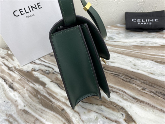Celine Teen Classic Box Bag In Amazone Box Calfskin Leather