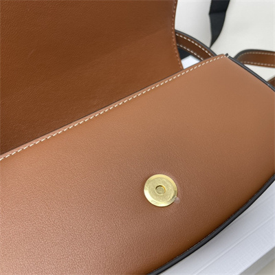 Celine Clutch on Strap Tabou In Smooth Calfskin Tan