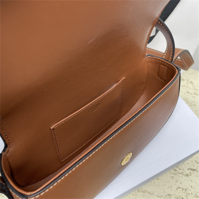 Celine Clutch on Strap Tabou In Smooth Calfskin Tan