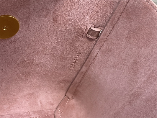 Celine Nano Belt Bag In Pink Grained Calfskin