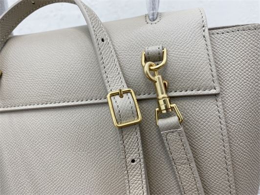 Celine Nano Belt Bag In Light Beige Grained Calfskin