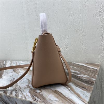 Celine Micro Belt Bag In Light Brown Grained Calfskin
