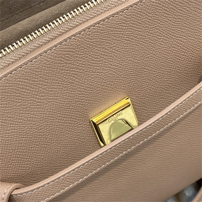 Celine Micro Belt Bag In Light Brown Grained Calfskin