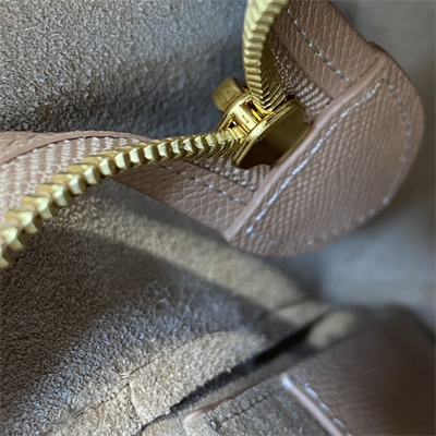 Celine Micro Belt Bag In Light Brown Grained Calfskin