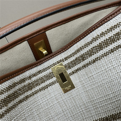 Celine Bucket 16 Bag In Textile With Celine Jacquard Multicolor