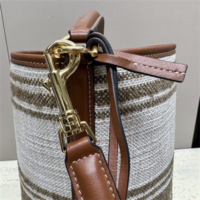 Celine Bucket 16 Bag In Textile With Celine Jacquard Multicolor