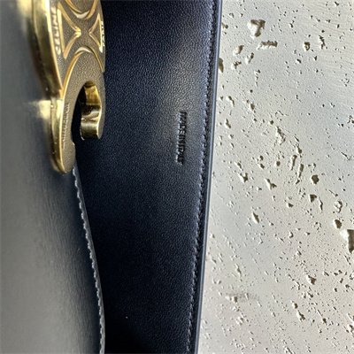 Celine Medium College Bag In Shiny Calfskin Black