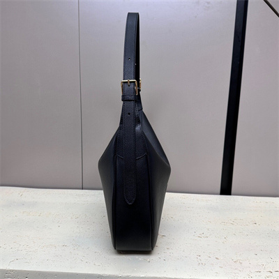 Celine Medium Heloise  Bag Cuir Triomphe In Supple Calfskin Black