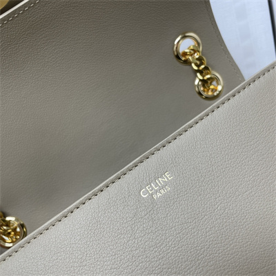 Celine Teen VICTOIRE Bag In Supple Calfskin Light Brown