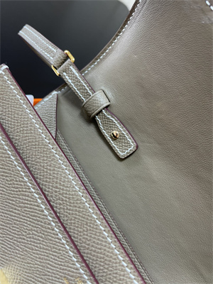 Constance To Go Wallet Epsom Leather Gold Tone Metal In Etoupe Color HS