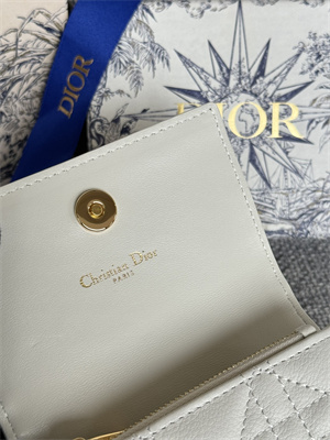 CD Caro Glycine Wallet Supple Cannage Calfskin S5132