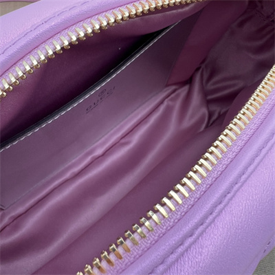 Gucci GG MARMONT Small Shoulder Bag Pink iridescent 447632