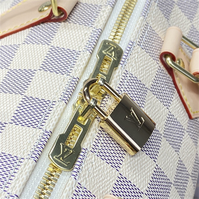 L.V Speedy Bandoulière 25 Damier Azur N41374