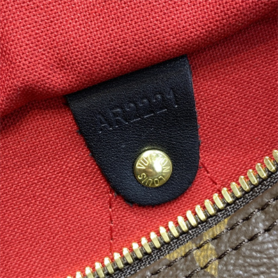 L.V Speedy Bandoulière 30 Monogram Canvas Black Strap M41112