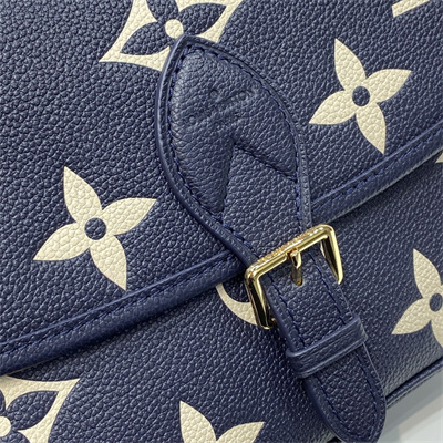 L.V Diane Bag Monogram Empreinte Cowhide Navy M47161