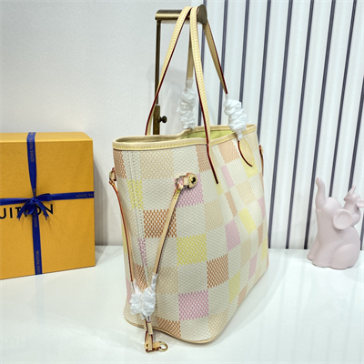 L.V Neverfull MM Bag Damier Giant Coated Canvas N40668