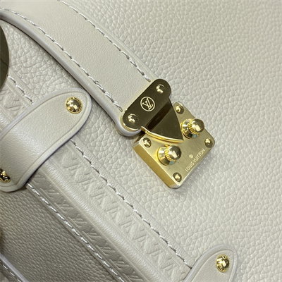 LV Side Trunk MM Grained Calfskin Grey M25072