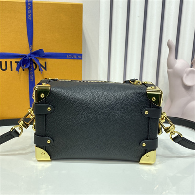 LV Side Trunk PM Bag Grained Calfskin Black M23817