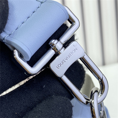 LV Side Trunk PM Bag Grained Calfskin Blue M25067