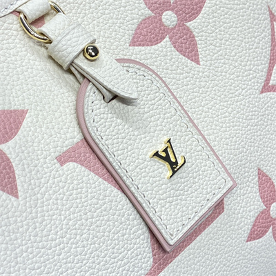 L.V CARRYALL PM Monogram Empreinte Leather Latte/Chamallow M24141