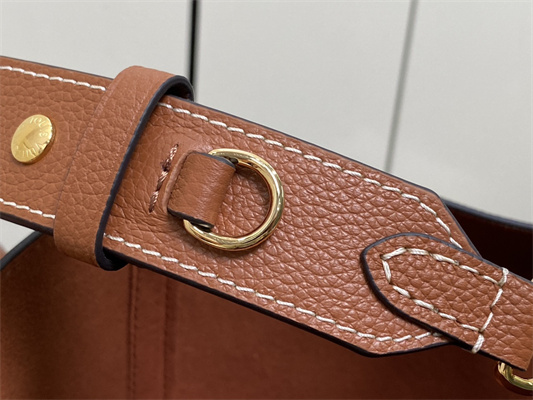 L.V Lock and Walk Grained Calfskin Cognac M24165