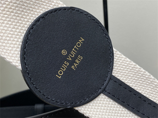 L.V Twist MM Bag With Strap EPI Leather Black M24765