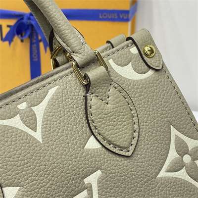 L.V ONTHEGO BB Monogram Empreinte Cowhide Leather M47054