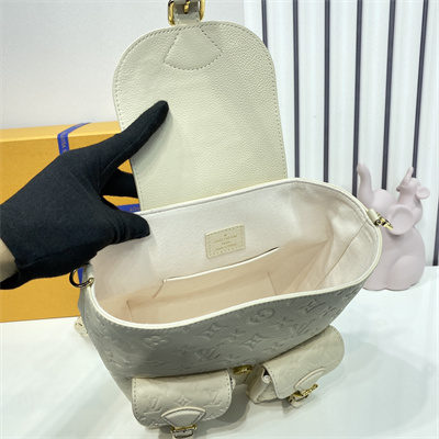 L.V Backup Monogram Empreinte Cream M47106