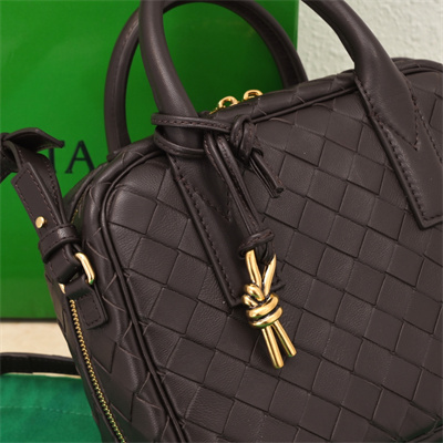 BV Small Getaway Top Handle Bag Lambskin Fondant