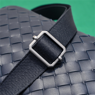 BV Small Intrecciato Camera Bag Calfskin Navy