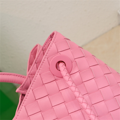 BV Medium Andiamo Top handle bag Lambskin Leather Ribbon