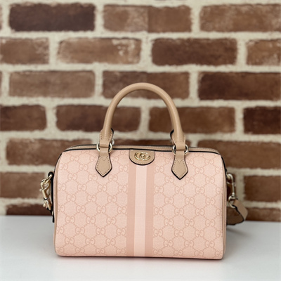 Gu.cci Ophidia GG Small Top Handle Bag Pink 772061