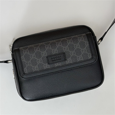 Gu.cci Small GG Crossbody Bag With Tag Black 795464