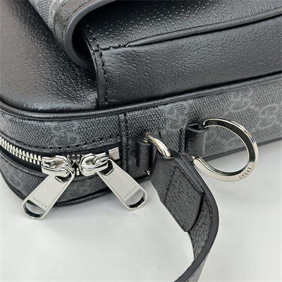 Gu.cci Small GG Crossbody Bag With Tag Black 795464