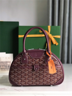 Goyard Saint Jeanne Medium Bowling Bag Burgundy