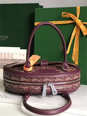 Goyard Saint Jeanne Medium Bowling Bag Burgundy