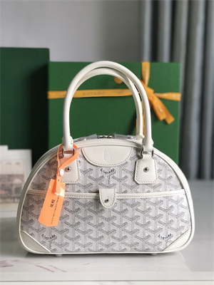 Goyard Saint Jeanne Medium Bowling Bag White