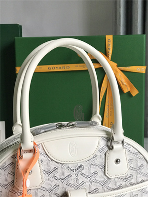 Goyard Saint Jeanne Medium Bowling Bag White