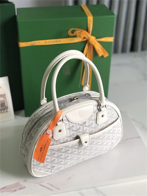 Goyard Saint Jeanne Medium Bowling Bag White