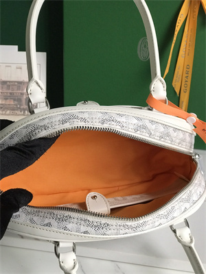 Goyard Saint Jeanne Medium Bowling Bag White