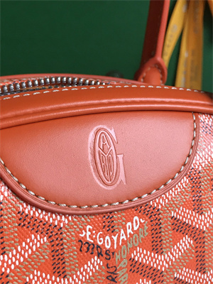 Goyard Saint Jeanne Medium Bowling Bag Orange