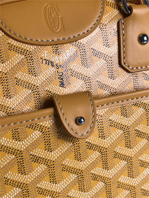 Goyard Saint Jeanne Medium Bowling Bag Yellow