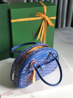 Goyard Saint Jeanne Medium Bowling Bag Blue